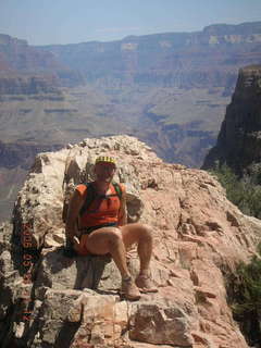 134 5t8. view from Bright Angel trail -- Adam