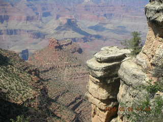 185 5t8. view from Bright Angel trail