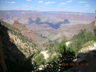 166 5t8. view from Bright Angel trail