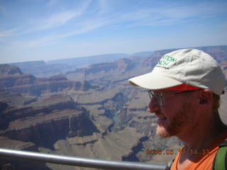 Grand Canyon from rim viewpoint -- Adam