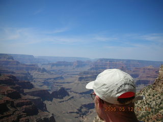 top of Bright Angel trail -- Greg and Adam