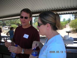 SAP/Khimetrics picnic -- Jim, Sharon