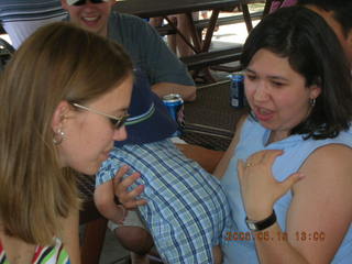 SAP/Khimetrics picnic -- Val, Diana