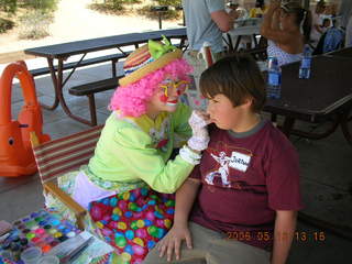 SAP/Khimetrics picnic -- clown