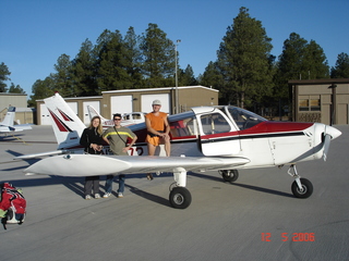 T.R. -- Sabine, Ines, Adam, and N4372J at FLG