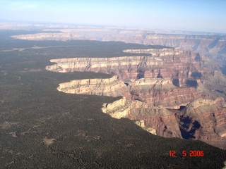 486 5tj. T.R. -- aerial -- south rim of Grand Canyon