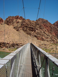 T.V. -- Grand Canyon from Bright Angel trail -- Silver Bridge