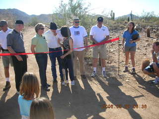 Lost Dog Wash trailhead ceremony