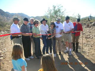 Lost Dog Wash trailhead ceremony