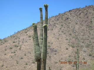 top of Bright Angel trail -- Greg and Adam