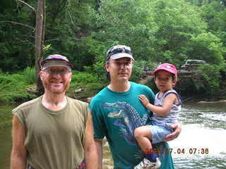 Adam, Ivan, and Gaby in Valley Green