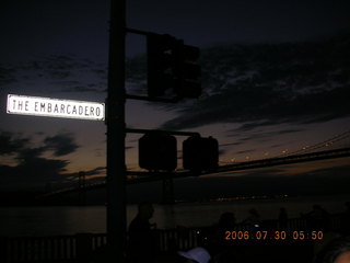Bay Bridge at early sunrise