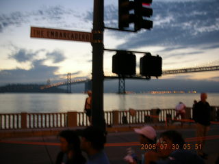 Bay Bridge at sunrise