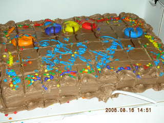 92 5wg. August birthday cake at SAP/Khimetrics