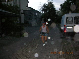 350 5ww. running in Walldorf -- Adam -- rain just starting -- Germany