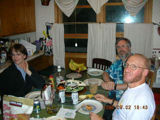 Bird's party -- Linda, Rick, Adam