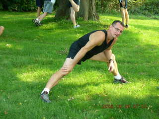 CHS XC -- Jon warming up