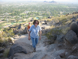 396 5xm. I.G. -- Camelback hike -- Adam, Ina