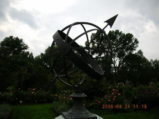 Morris Arboretum -- sundial