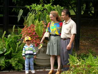 330 5xq. Morris Arboretum -- Gaby, Betsy, Ivan