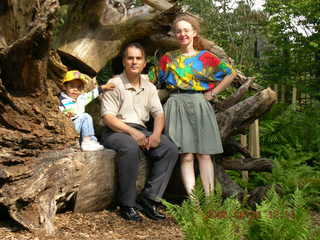 Morris Arboretum -- Gaby, Ivan, Betsy