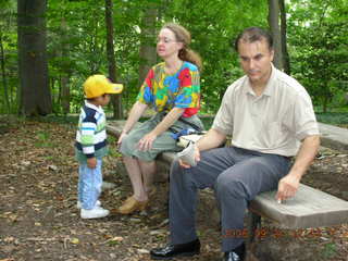 Morris Arboretum -- Gaby, Betsy, Ivan