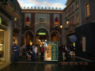 Venetian Hotel -- canal area