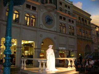 Venetian Hotel -- canal area -- gondola