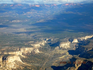 aerial -- clouds in the Grand Canyon