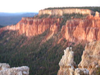 aerial -- final approach to Bryce Canyon Airport (BCE)