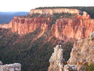 aerial -- final approach to Bryce Canyon Airport (BCE)