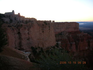 Bryce Canyon -- sunrise at Paria view