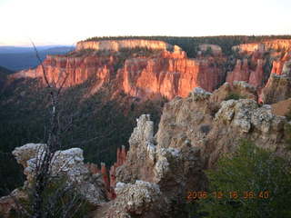 Bryce Canyon -- sunrise at Paria view