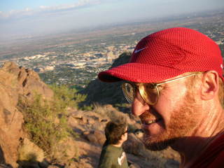 Camelback hike -- Adam