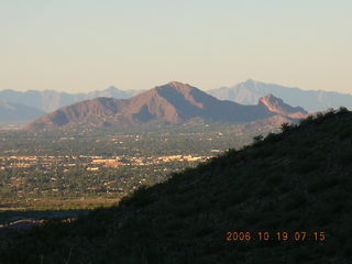 Lost Dog Wash view of Camelback