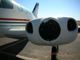 Phoenix Regional Airport (A39) -- twin with no engines