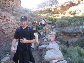 Christoph G. picture -- Grand Canyon and Olaf and eighty-year-old hiker