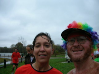 414 5yu. Shore AC XC -- Thompson Park -- Susan and Adam