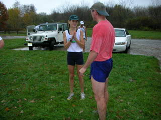 Shore AC XC -- Thompson Park -- Susan and Adam