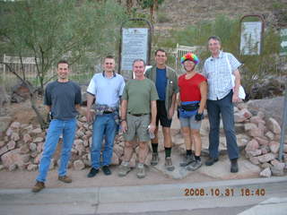 Camelback Hike -- Matthias, Joachim, Richard, Jim, Adam, Christoph