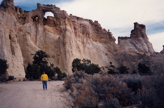 oldfamilyphoto -- Bryce/Zion trip -- Grosvenor Arch -- Adam