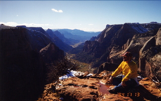 oldfamilyphoto -- Bryce/Zion trip -- Adam at Observation Point