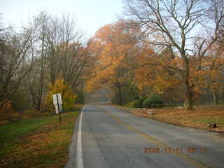 Tookany Creek Parkway in autumn