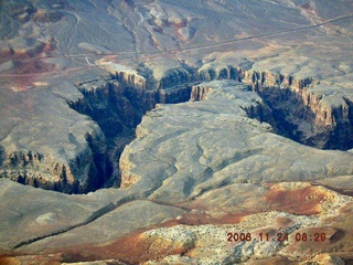 aerial -- Colorado canyon