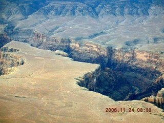 aerial -- Little Colorado River canyon