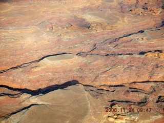 aerial -- Colorado River canyon