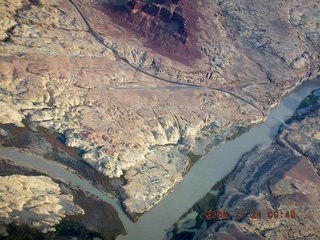 aerial -- Colorado and Green Rivers