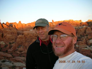 Camelback hike -- Joerg and Adam