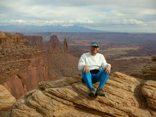 Canyonlands -- Rock at Mesa Arch -- Adam