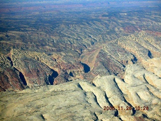 1 5zs. aerial -- Utah landscape -- Capitol Reef area